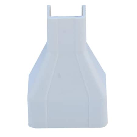 Cable Wholesale Reducer Raceway, 31R3 Series, White 31R3-003WH